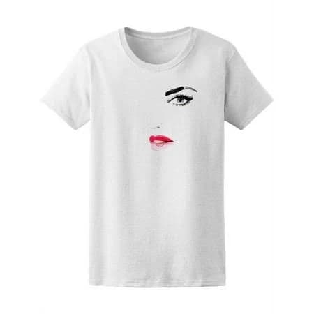 Women's Beautiful Woman Face Tee
