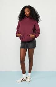 Pacsun Wine Core Washed Pullover Hoodie | Pacsun