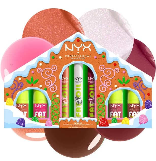 NYX Professional Makeup Gingerbread House Fat Oil Kit
