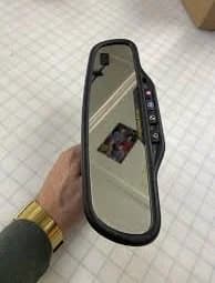 Chevy GM Cadillac Gentex 261 Rear View Mirror Auto Dimming Compass ONSTAR OEM A3