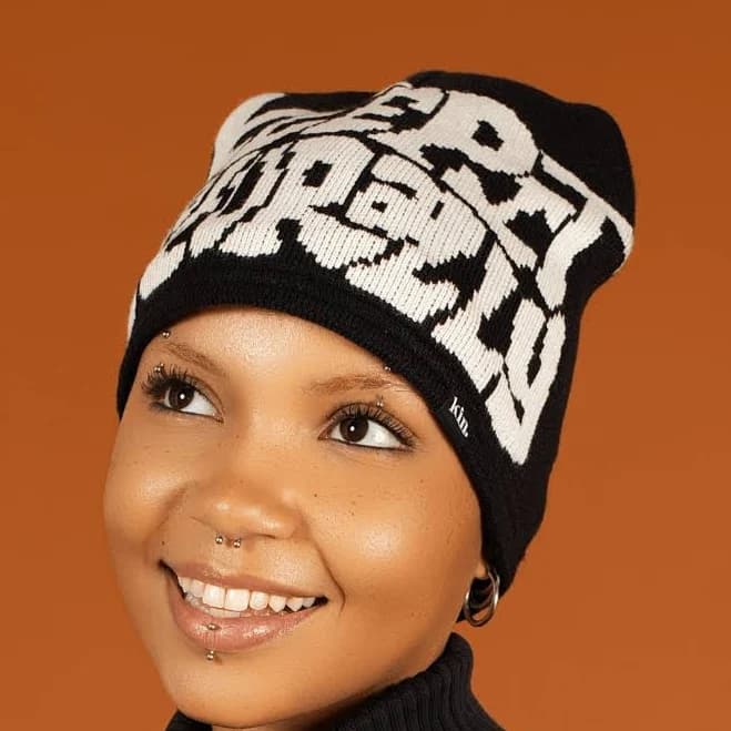 Kin Apparel Satin Lined Hair Frizz Reducing Beanie