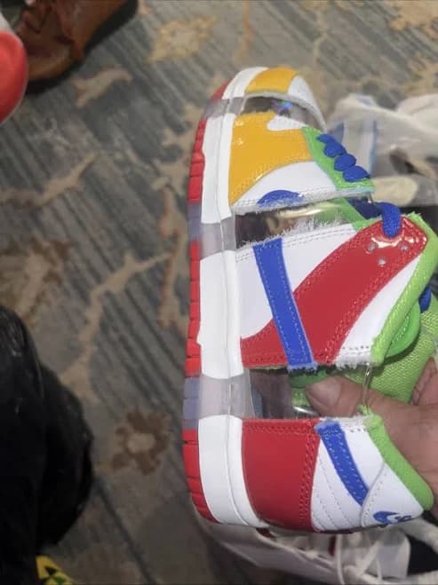 Fd8777-100 Nike Dunk Low Sb Ebay Sandy Bodecker White Red Yellow