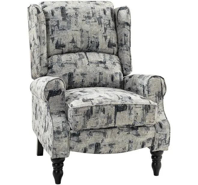 Asikli Manual Recliner with Wingback Design