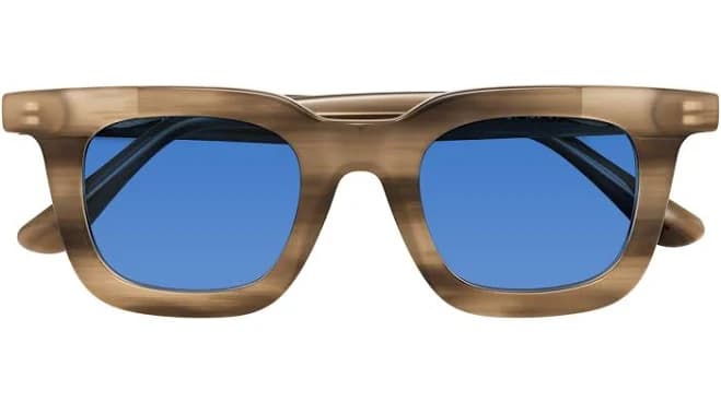 Hipster Thick Square Tinted Sunglasses Sunwear Lenses