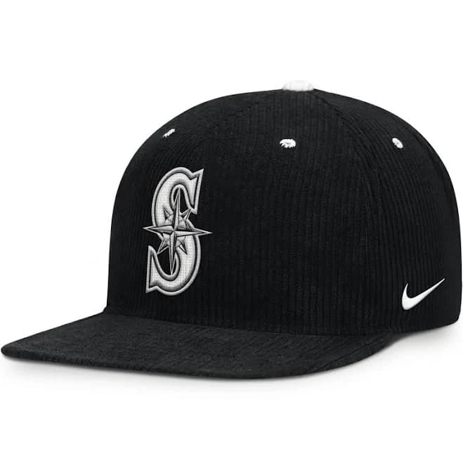 Nike Men's Seattle Mariners Pro Corduroy Structured Snapback Hat