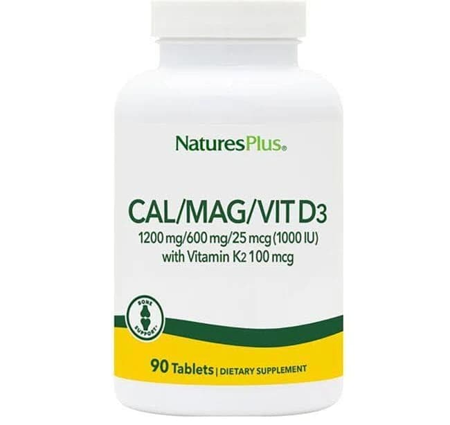 NaturesPlus Cal/Mag/Vit D3 with Vitamin K2