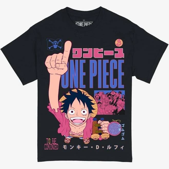 One Piece Luffy Graphic T-Shirt