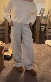 UltraFleece Barrel Leg Sweatpants Navy | Garage