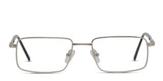 Continental Silver/Black Prescription Eyelasses
