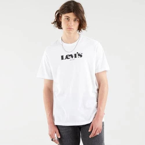 Levi's Relaxed Fit Short Sleeve T-Shirt - Men's - Caviar Xs
