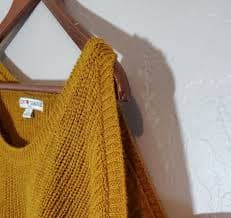 Love Change Italy Off The Shoulder Long Knit | Mercari