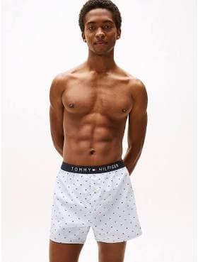 Tommy Hilfiger Men's Slim Fit Woven Boxer