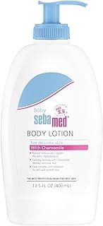 SEBAMED Baby Lotion pH 5.5 Ultra Mild Hydration Dermatologist Recommended Non-Greasy Moisturizer for Delicate Skin 13.5 Fluid Ounces (400 Milliliters)