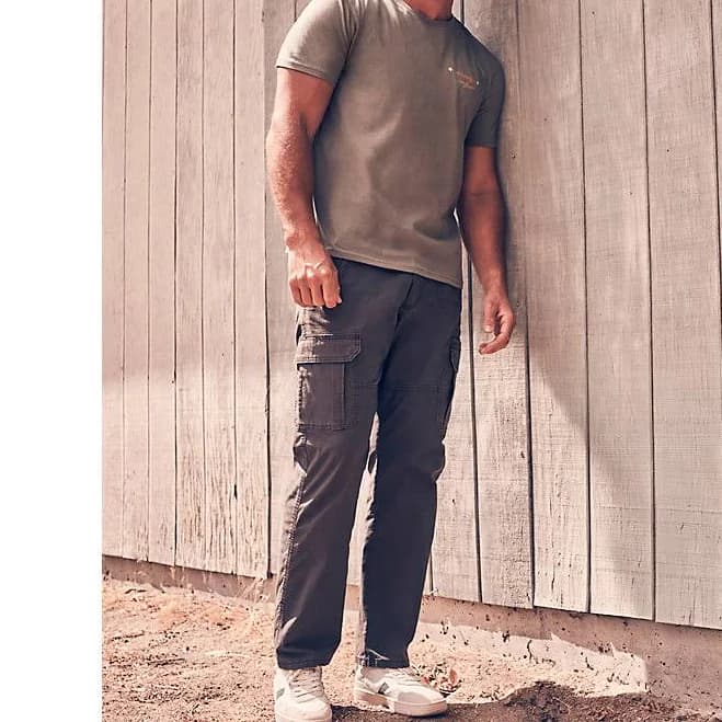 Wrangler Men's Relaxed Fit Stretch Cargo Pants