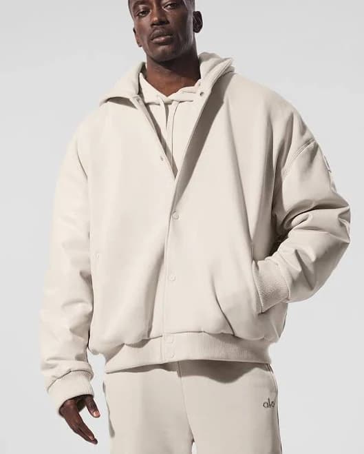 Alo Select Hooded Bomber Jacket