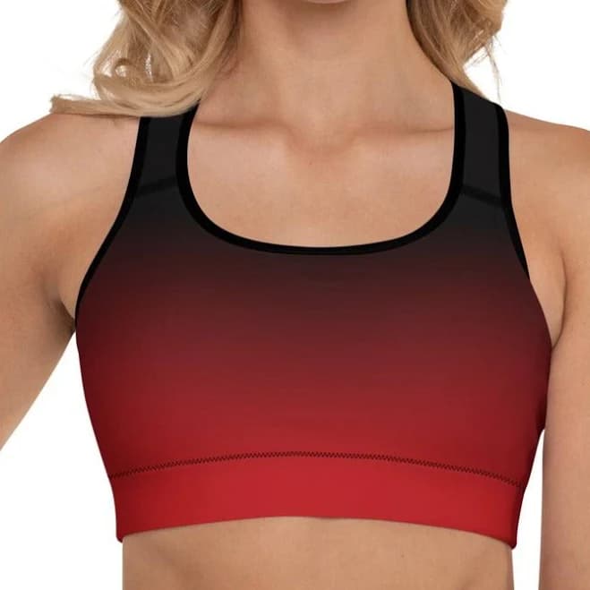Women's Tie Dye Moisture Wicking Sports Bra