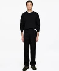 Wool-Blend Trousers – Black – Men – ARKET WW