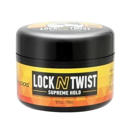 Allday Locks Locking Gel | Re-Twists Supreme Hold, Smooths & Tames Frizz, Flake-Free Soft Finish | 10 oz
