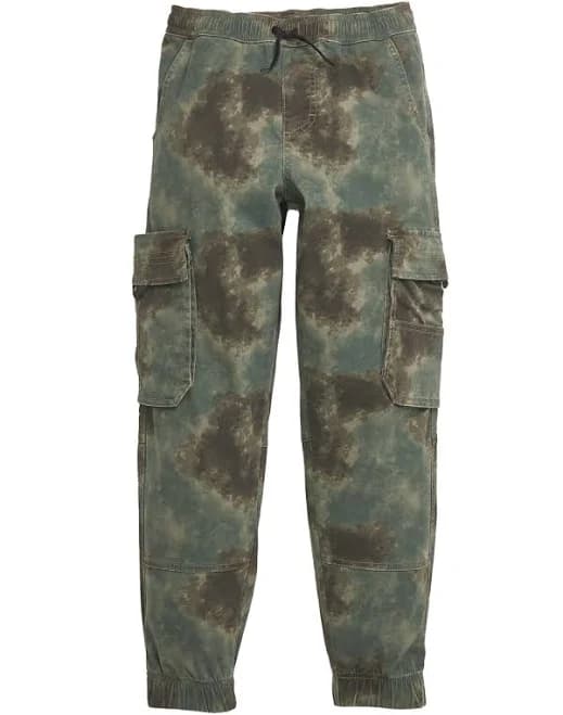 Wrangler Boys' Loose Fit Cargo Jogger