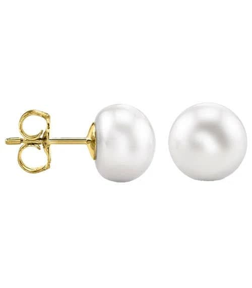 Donatello Gian 14K Yellow Gold Pearl Earrings