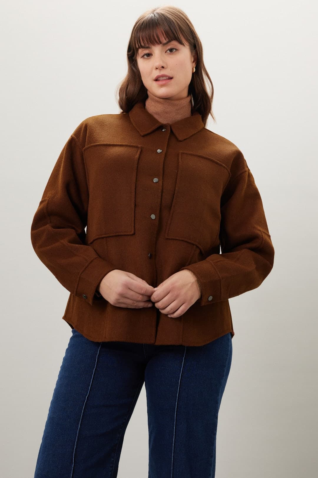 Pocket Detail Shacket by Thakoon x RTR | Rent the Runway