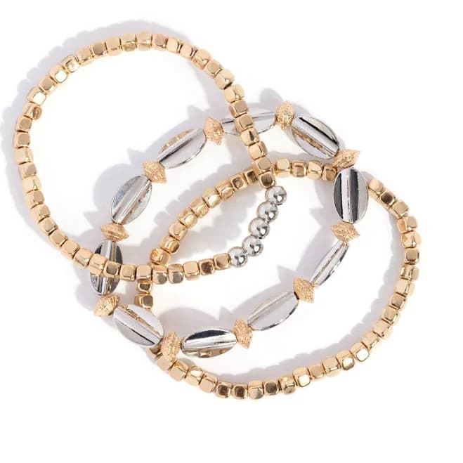 Paparazzi Trendy Team Stretchy Bracelet Stack