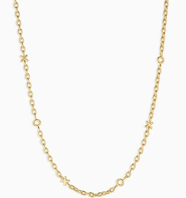 Gorjana Women's 18K Gold XOXO Necklace