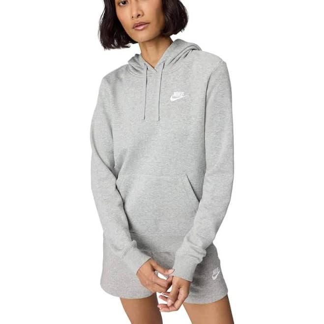 Nike Sportswear Pull Over Club Hooded Sweatshirt Womens Style : 853870