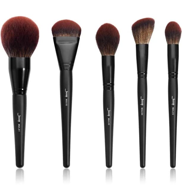 Jessup Professional Vegan Complete Makeup Brush Kit