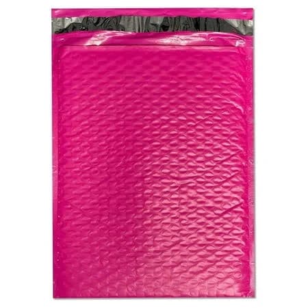 Pink Bubble Mailers 6x10 - 100 Pack Padded Envelopes | Water Resistant Poly Mailers for Shipping, Packaging & Business - Lightweight & Durable, Size: