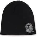 A BATHING Ape Crystal Ape Head Beanie