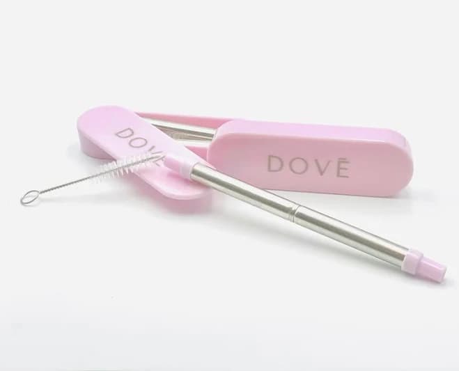 Reusable Straw in Pink