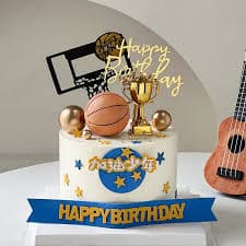 Basketball Theme Cake Toppers Decoration for Boys Men Basketball Birthday Party Supplies| Alibaba.com