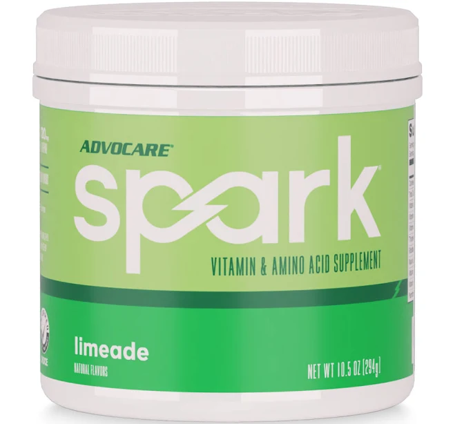 AdvoCare Spark Energy + Focus Drink Mix Green Apple Candy Flavor