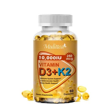 Softgels with D3 and K2 MK-7