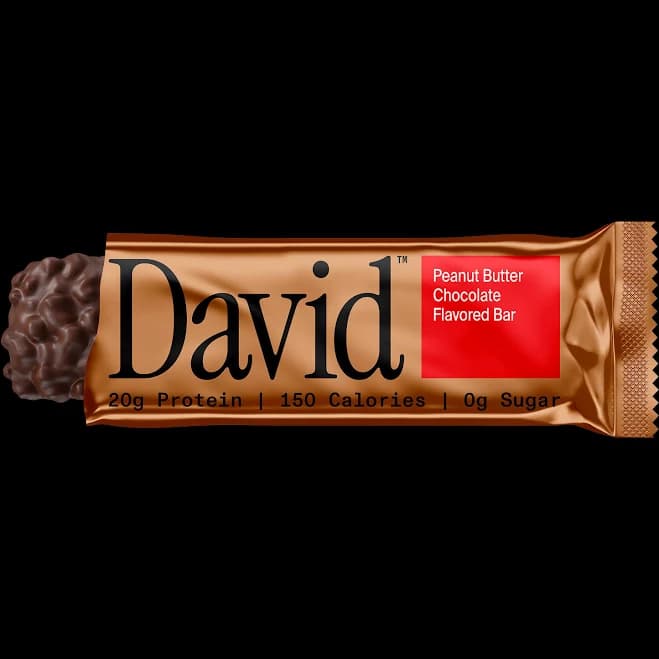 David Protein Bronze Peanut Butter Chocolate Crunch High Protein Bars