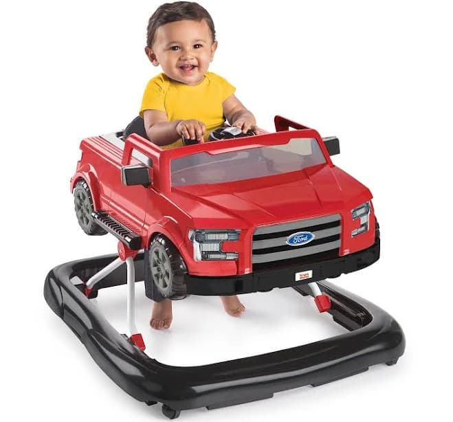 Bright Starts Ford F-150 4-in-1 Baby Activity Center and Push Walker