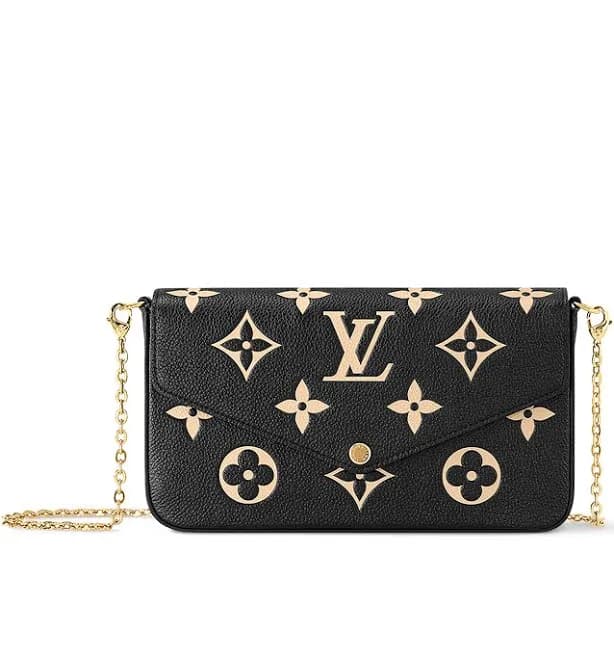 Louis Vuitton Pochette Félicie in Monogram Empreinte Leather