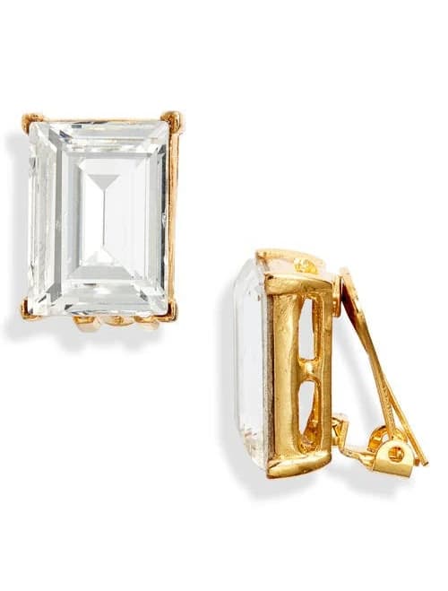 Kenneth Jay Lane Crystal Stud Earrings