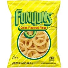 Funyuns Regular Flavor Onion Flavored Rings