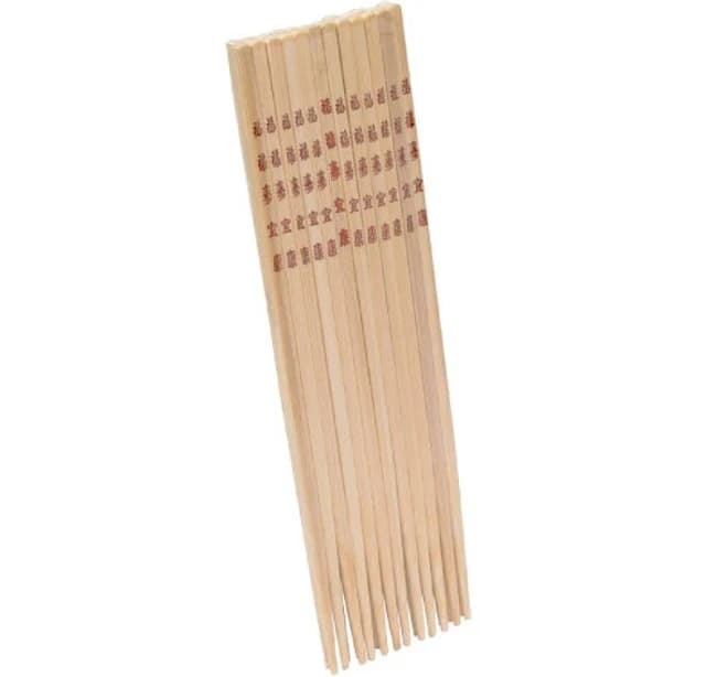 Imusa Traditional Bamboo Chopsticks 12 Pack