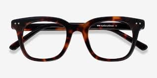 Romy Square Ivory Tortoise Full Rim Eyeglasses | Eyebuydirect