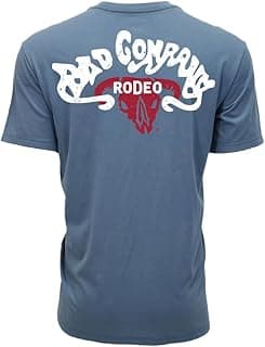 Bad Company T-shirt Denim w/White & Red Logo
