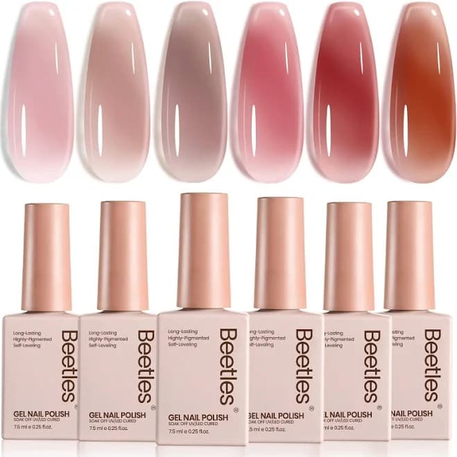 Juicy Shine Jelly Set Gel Nail Polish Set
