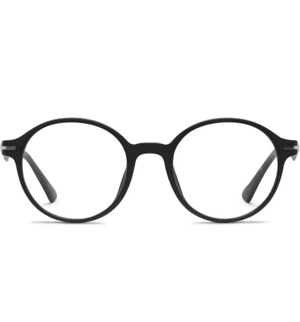 Kids Round Black Prescription Included Eyeglasses Olos Bethany w/Clip-on Pre-teens,Pre-teens (Ages 11-14) Frames Online, Discounted, FSA/HSA, Stylish