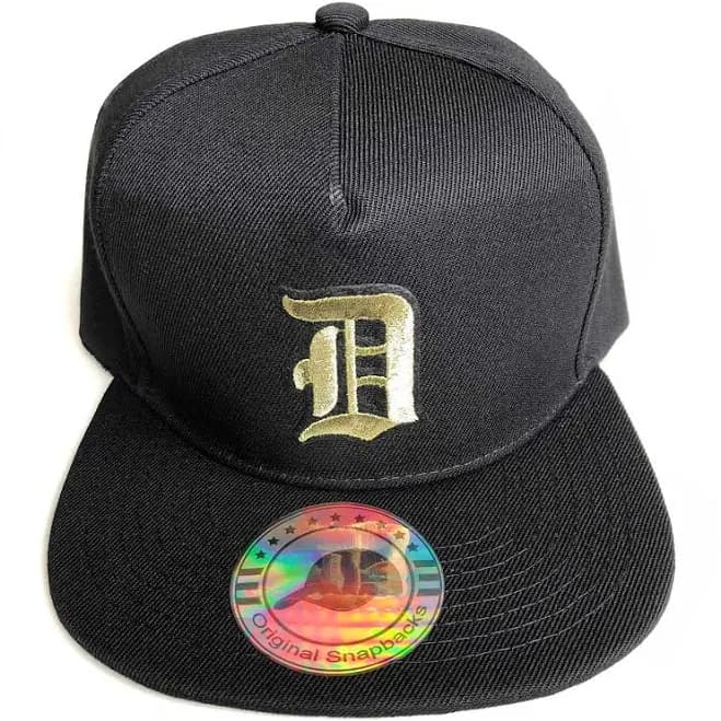 Detroit Old English D Snapback Cap
