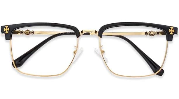 Men's Elegant Browline & Rectangle Eyeglasses