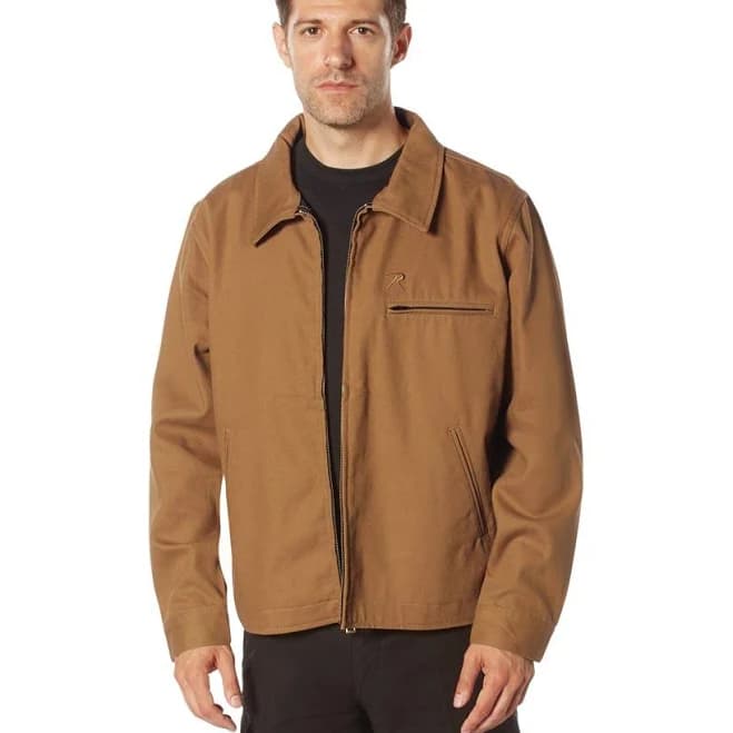 Rothco Men's Lightweight Canvas Work Jacket