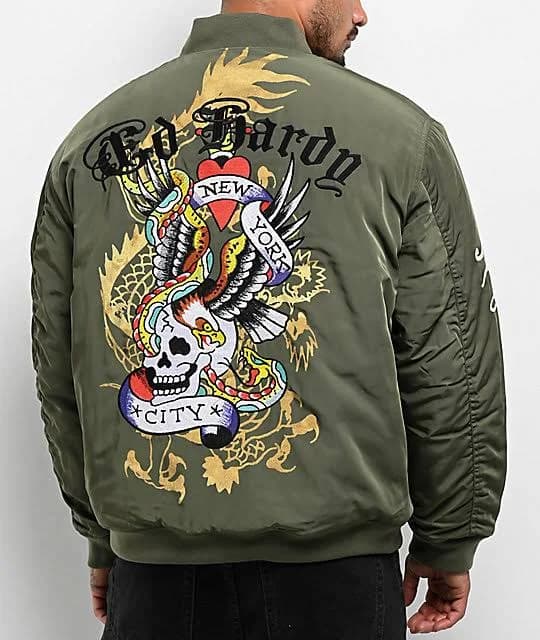 NYC Skull Bomber Jacket
