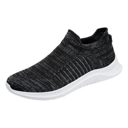 Yindaity Men's Knit Slip-On Sneakers